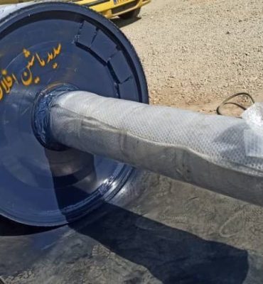 غلطک  (بالانس شده) با شفت قابل تعویض  با روکش گرم