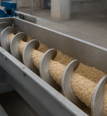 ۳ کاربرد مهم دستگاه اسکرو کانوایر