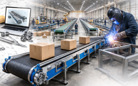 طراحی و تولید نوار نقاله یا کانوایر: از ایده تا اجرا